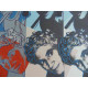 Andy Warhol Litografia off set edizioa 125 cm 35x50