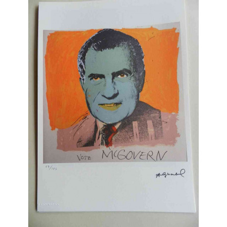 Andy Warhol Litografia, wydanie off-setowe 125 cm 35x50