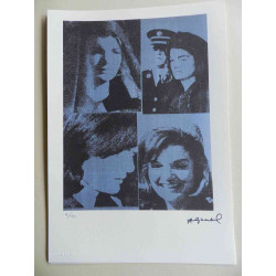 Andy Warhol Litografia edição off set 125 cm 35x50