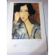 Amedeo Modigliani litografia off set 50x70 cm Arxius París