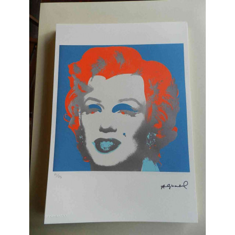 Andy Warhol Litografia off set editie 125 cm 35x50