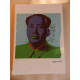 Andy Warhol Lithografie off-set editie 125 cm 35x50