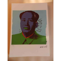 Andy Warhol Litografia off set edizioa 125 cm 35x50