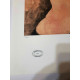Amedeo Modigliani litografia off set  cm 50x70 Archives Paris