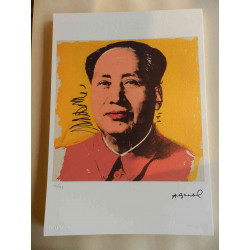 Andy Warhol Off set lithograph edition 125 cm 35x50