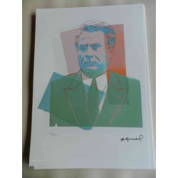 Andy Warhol Litografia off set edizione 125 cm 35x50