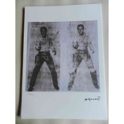 Andy Warhol Litografía edición off set 125 cm 35x50