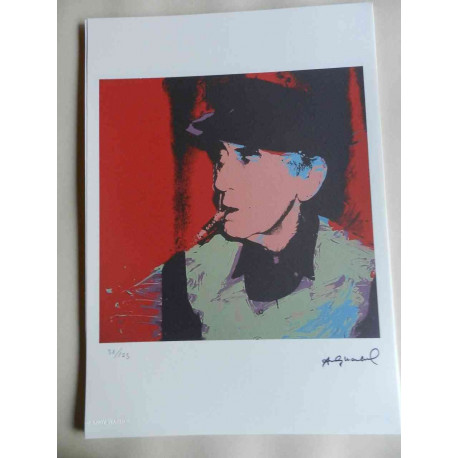 Andy Warhol Litografia off set edizione 125 cm 35x50