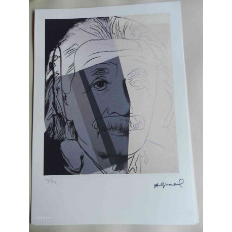 Andy Warhol Lithographie Off-Set-Edition 125 cm 35x50