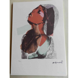 Andy Warhol Litografia off set edizione 125 cm 35x50