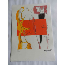 Andy Warhol Litografia, wydanie off-setowe 125 cm 35x50
