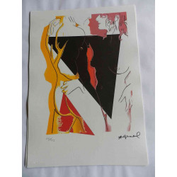 Andy Warhol Litografia, wydanie off-setowe 125 cm 35x50