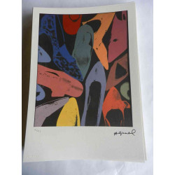 Andy Warhol Litografia, wydanie off-setowe 125 cm 35x50