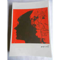 Andy Warhol Litografia off set edizione 125 cm 35x50