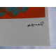 Andy Warhol Litografía edición off set 125 cm 35x50