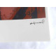 Andy Warhol Off set lithograph edition 125 cm 35x50