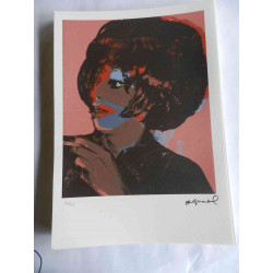 Andy Warhol Litografía offset edición 125 cm 35x50