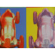Andy Warhol Litografía edición off set 125 cm 35x50
