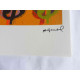 Andy Warhol Lithographie édition hors set 125 cm 35x50