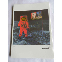 Andy Warhol Lithographie édition hors set 125 cm 35x50