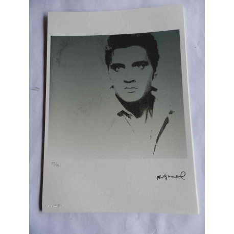 Litografie Andyho Warhola ofsetová edice 125 cm 35x50