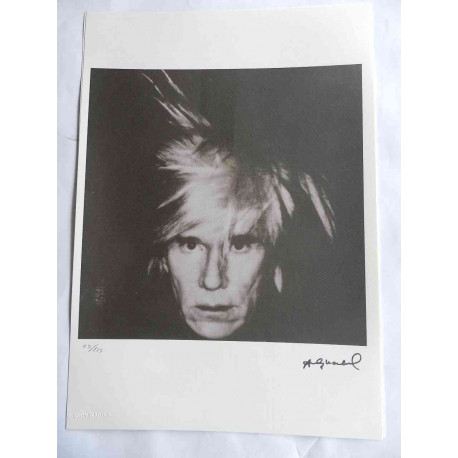 Andy Warhol Litografia edição off set 125 cm 35x50