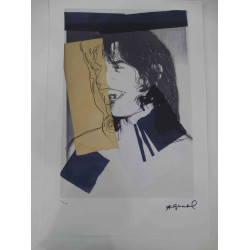 Andy Warhol Litografia off set edizione 100  cm 57x38