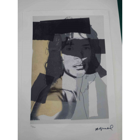 Andy Warhol Off set lithograph 100 cm edition 57x38