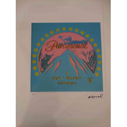 Litografie Andyho Warhola ofsetová edice 100 cm 57x38
