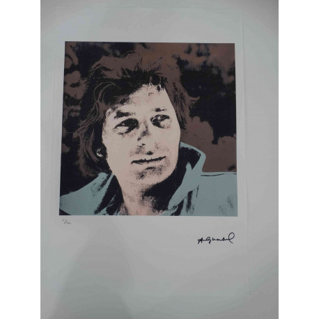 Andy Warhol Litografía offset edición 100 cm 57x38