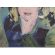 Andy Warhol Lithographie édition hors set 100 cm 57x38