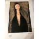 Litografía de Amedeo Modigliani sobre plató 50x70 cm Archivos París