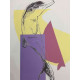 Andy Warhol Off set lithograph 100 cm edition 57x38