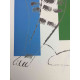 Litografie Andyho Warhola ofsetová edice 100 cm 57x38