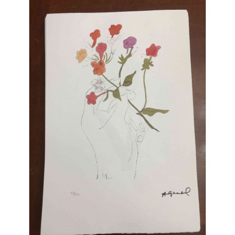 Andy Warhol Litografia, wydanie off-setowe 100 cm 57x38