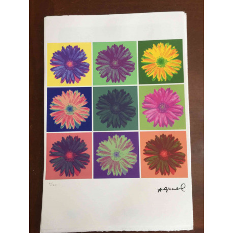 Litografia Andyho Warhola offsetová edícia 100 cm 57x38