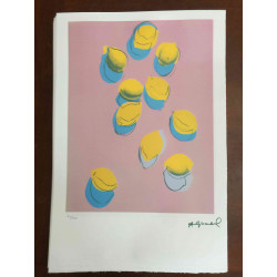 Andy Warhol Lithographie Off-Set-Edition 100 cm 57x38