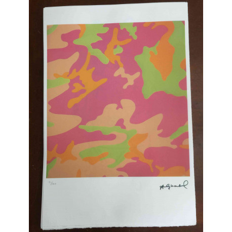 Andy Warhol Litografia off set edició 100 cm 57x38