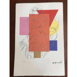 Andy Warhol Litografia off set edizione 100  cm 57x38