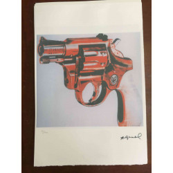 Andy Warhol Lithografie off-set editie 100 cm 57x38