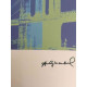 Andy Warhol Lithographie édition hors set 100 cm 57x38