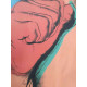 Andy Warhol Lithographie édition hors set 100 cm 57x38