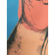 Andy Warhol Lithographie édition hors set 100 cm 57x38