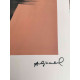 Andy Warhol Lithographie édition hors set 100 cm 57x38
