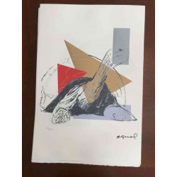 Litografia Andyho Warhola offsetová edícia 100 cm 57x38