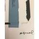 Andy Warhol Lithographie édition hors set 100 cm 57x38