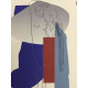Andy Warhol Lithographie édition hors set 100 cm 57x38
