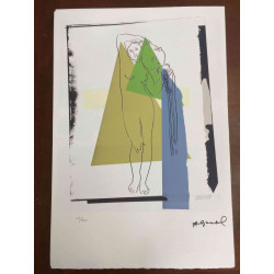 Andy Warhol Off set lithograph 100 cm edition 57x38