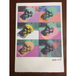 Andy Warhol Litografia off set edizioa 100 cm 57x38