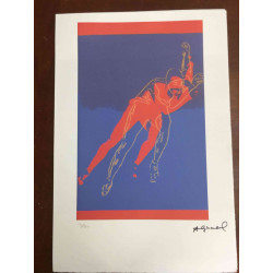 Andy Warhol Litografía offset edición 100 cm 57x38